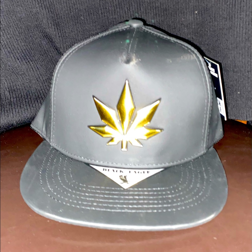 Black Eagle Gold Leaf Baseball Cap